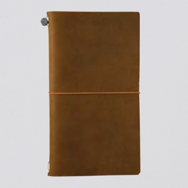 Traveler's Notebook aus Leder Camel