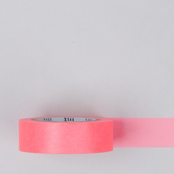 Masking Tape einfarbig neon rot
