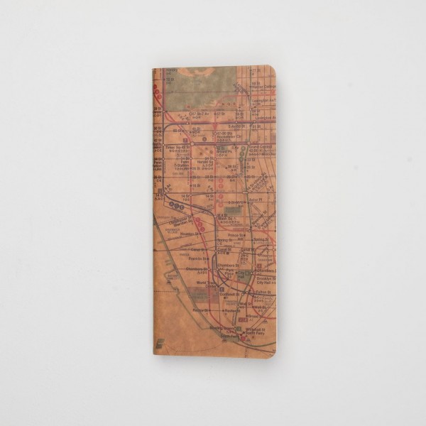Yamamoto Notizbuch Ro-Biki New York Metro Map blanko