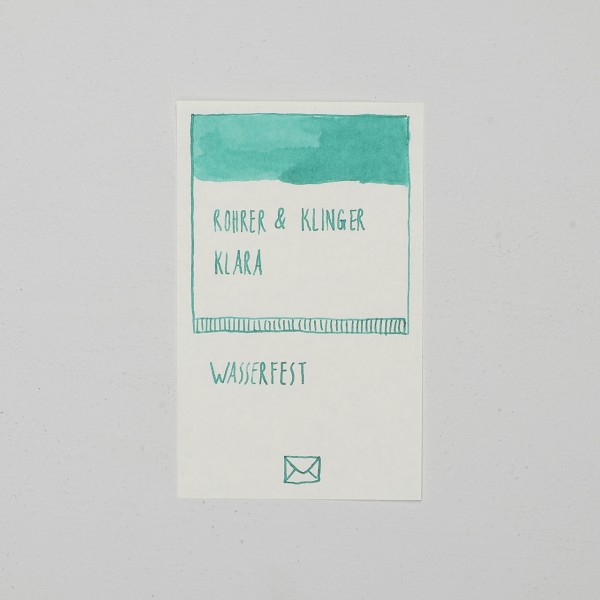Rohrer & Klingner Füllertinte Sketch Ink Klara türkis