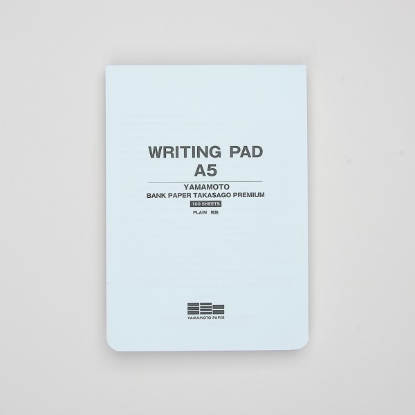 Yamamoto Writing Pad Bank Paper Takasago Premium (A5)