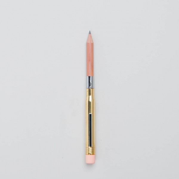 Bleistift in Messinghülse