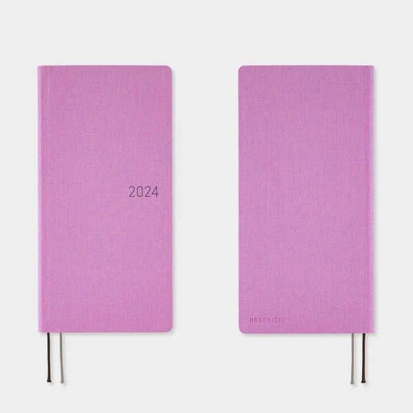 Hobonichi 2024 Kalender Weeks Colors: Lavender (engl.)